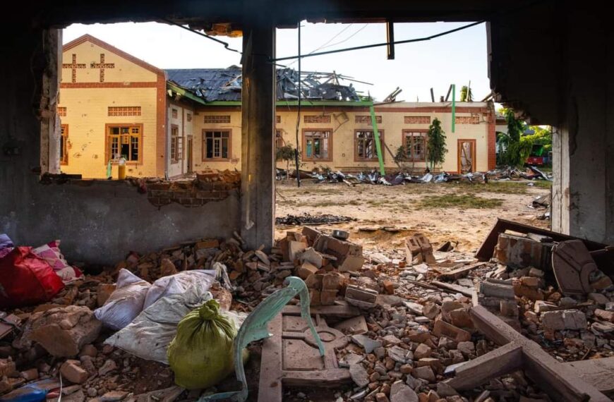 Bombing of Kachin Baptist Church (KBC) in Konelaw Village by Military Junta Aircraft, Resulting in Civilian Casualties