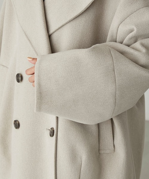 forksy.（フォルクシー）の「【forksy.】メルトンオーバーサイズ